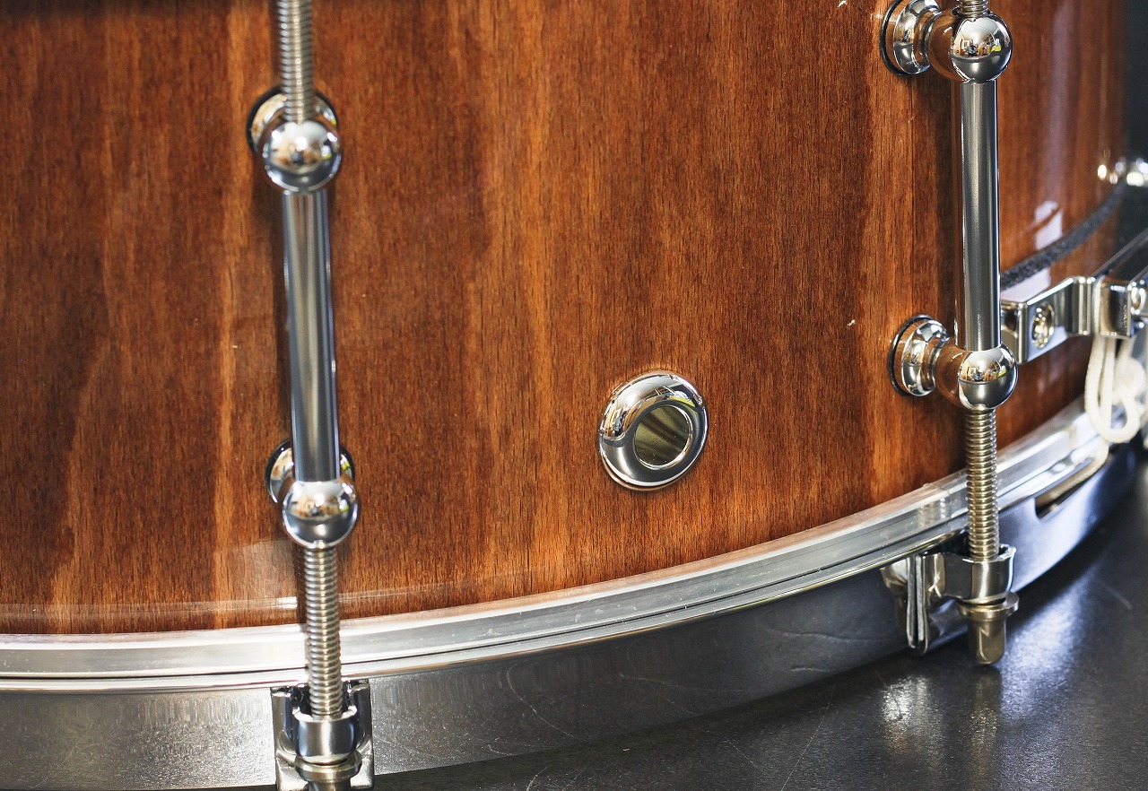 S-B75U1455TI-WPB Vintage Stock Beech Snare - 画像 (5)