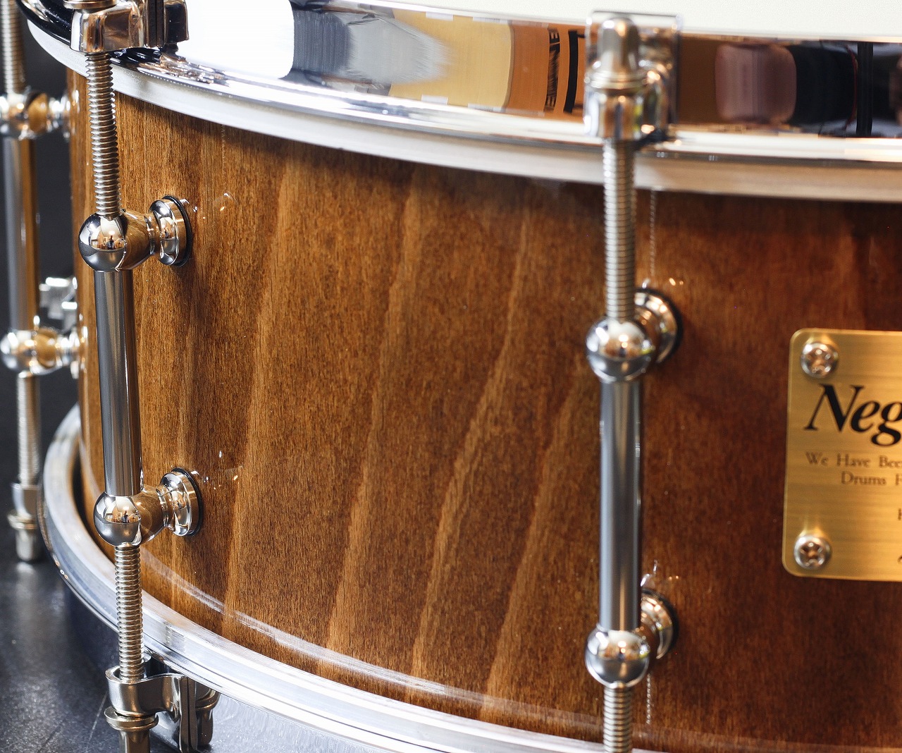S-B75U1455TI-WPB Vintage Stock Beech Snare - 画像 (6)