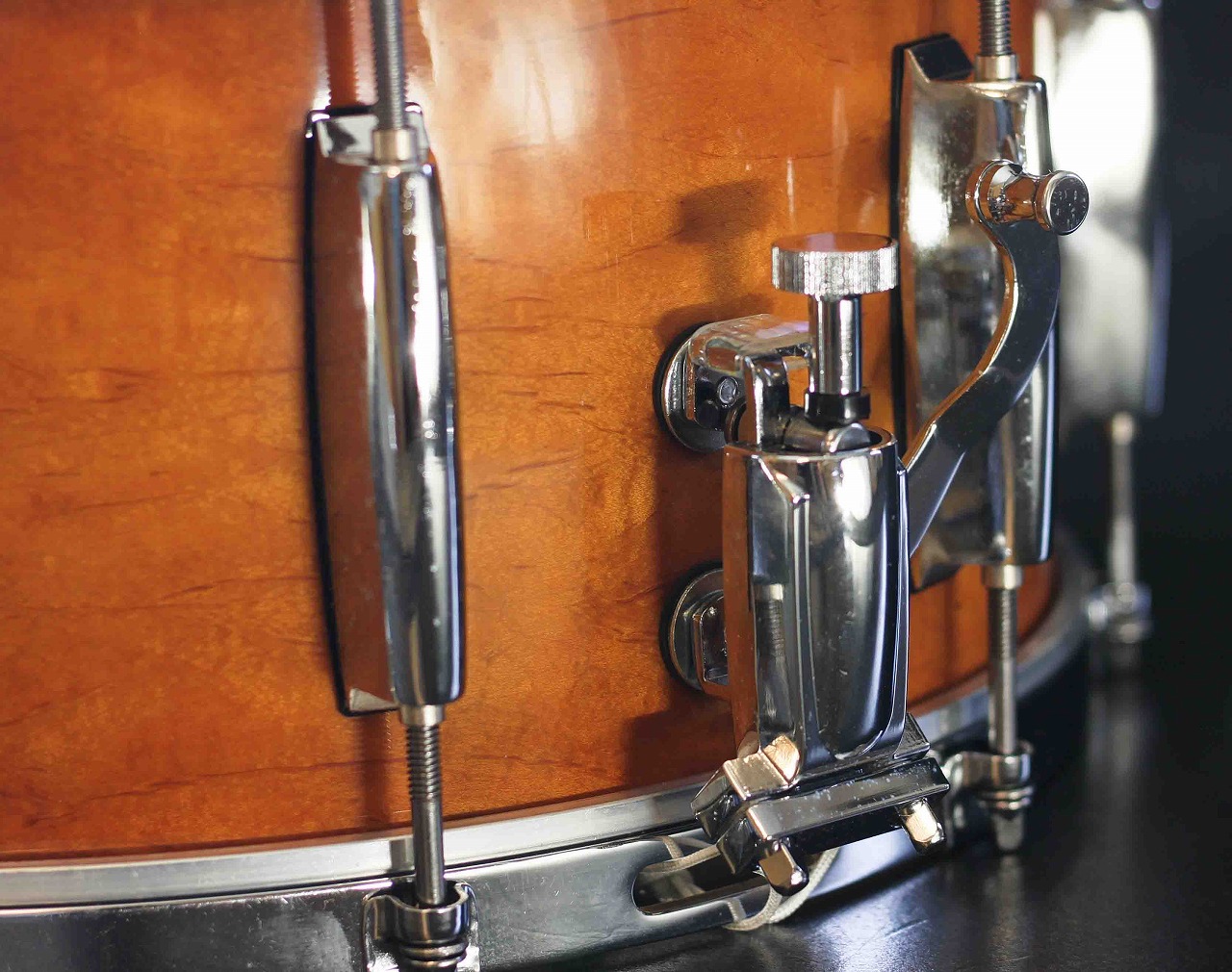 OLBR1465Ti-NAM Vintage Stock Beech Snare - 画像 (3)